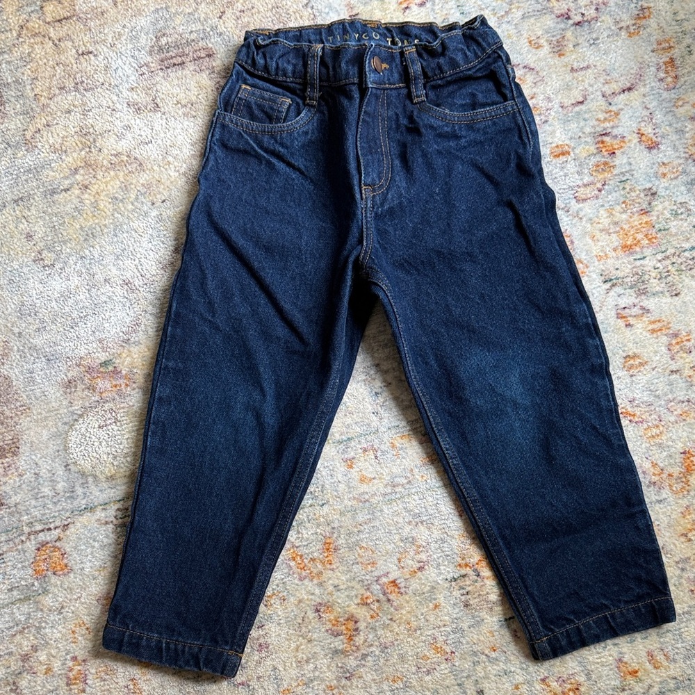 Tiny Cottons Dark Blue Denim Jeans